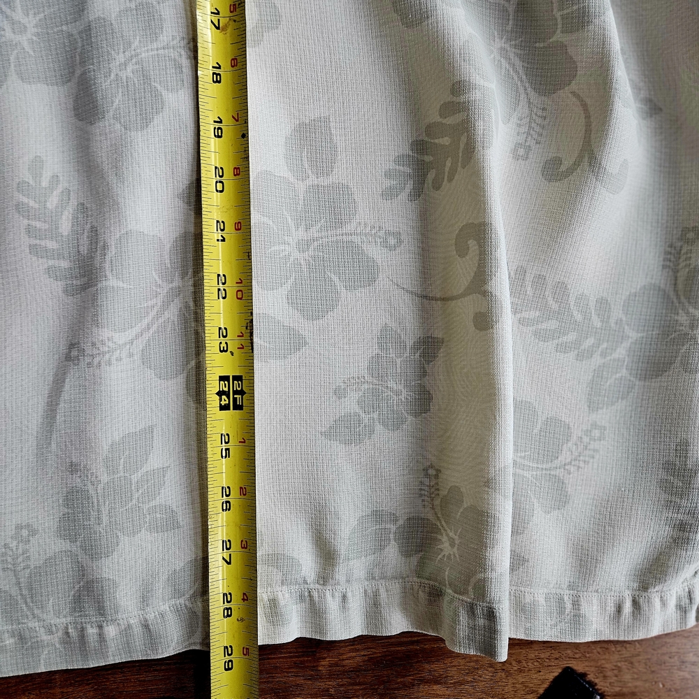 Tommy Bahama Beige Floral Button Down Shirt - Picture 5 of 6